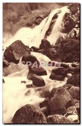 Ansichtskarte AK Cauterets La Raillere Cascade de Lutour