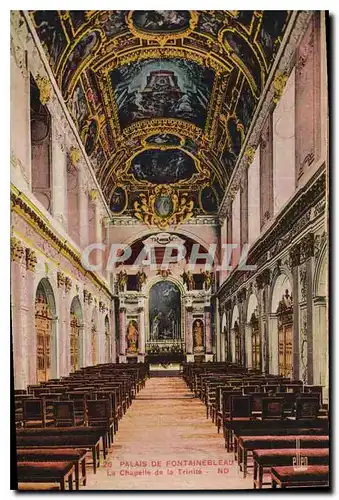 Cartes postales Palais de Fontainebleau  La Chapelle de la Trinite