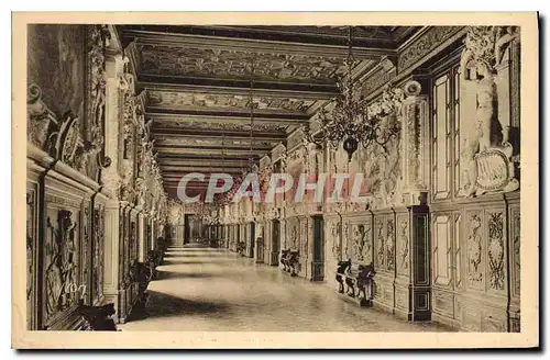 Cartes postales Palais de Fontainebleau Galerie Francois