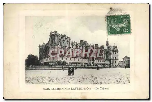 Cartes postales Saint Germain en Laye S et O Le Chateau