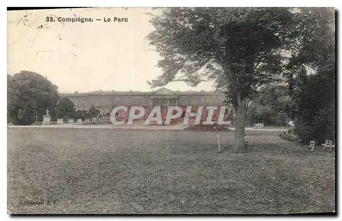 Cartes postales Compiegne Le Parc