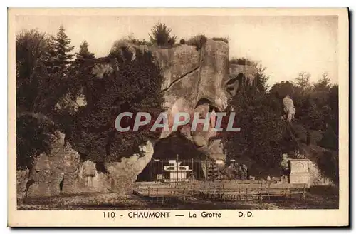 Cartes postales Chaumont La Grotte