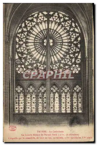 Cartes postales Troyes La Cathedrale