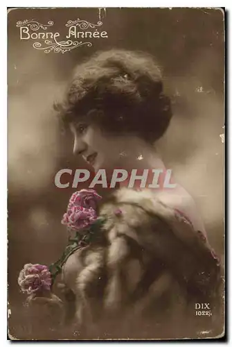 Cartes postales Bonne Annee Femme