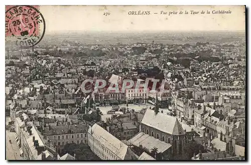 Cartes postales Orleans Vue prise de la Tour de la Cathedrale