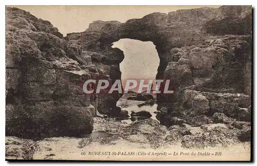 Ansichtskarte AK Bureaux St Palais Cote d'Argent Le Pont du Diable