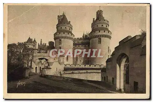 Cartes postales Chateau de Pierrefonds Chateau et Tour Charlemagne