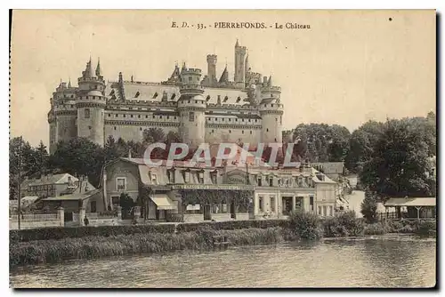 Cartes postales Pierrefonds Le Chateau