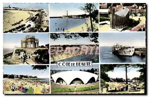 Cartes postales Cote de Beaute Royan Saint Georges Talmont Pontaillac