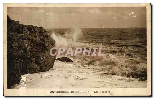 Cartes postales Saint Georges de Didonne Les Rochers