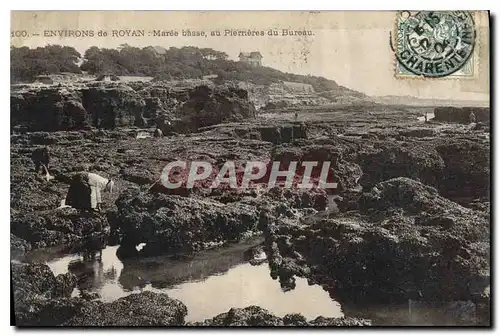 Ansichtskarte AK Environs de Royan Maree Basse au Pierreres du Bureau