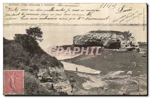 Cartes postales Royan Anse Michelet a Vallieres