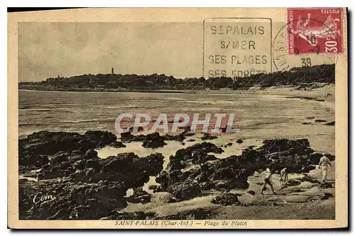 Cartes postales Saint Palais Char Inf Plage du Platin