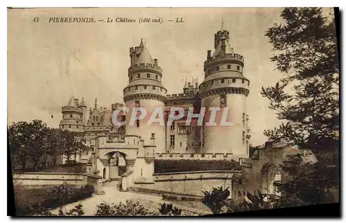 Ansichtskarte AK Pierrefonds Le Chateau Cote Sud