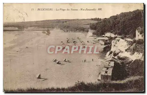 Ansichtskarte AK Meschers La Plage des Nonnes Vue d'Ensemble