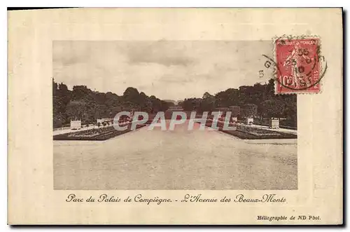 Ansichtskarte AK Parc du Palais de Compiegne L'Avenue des Beaux Monts