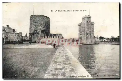 Cartes postales La Rochelle Entree du Port