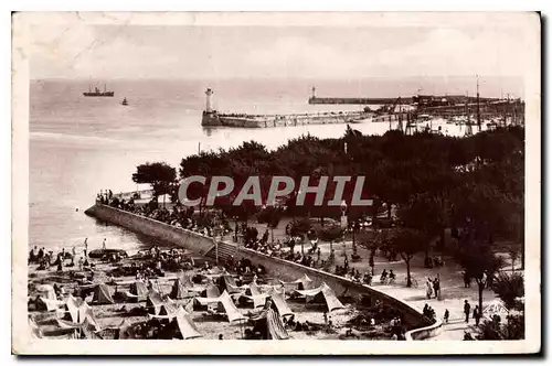 Cartes postales Royan Le Square Botton et les deux Jetees