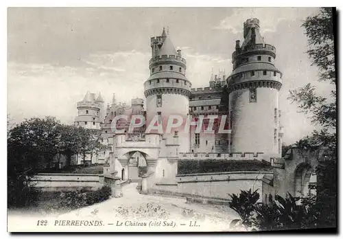 Cartes postales Pierrefonds Le Chateau Cote Sud