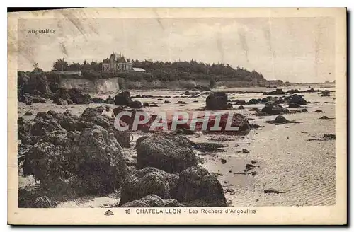 Cartes postales Chatelaillon Les Rochers d'Angoulins