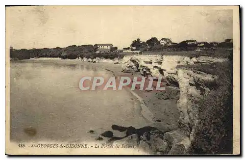 Cartes postales St Georges de Didonne Le Port et les Rochers