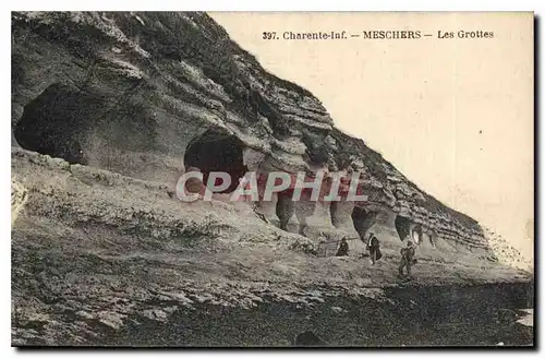 Cartes postales Charente Inf Meschers Les Grottes