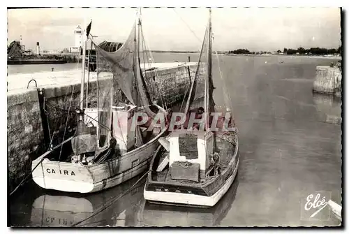 Cartes postales moderne Ile de Re Charente Maritime La Flotte Bateaux de peche Ca ira Phare