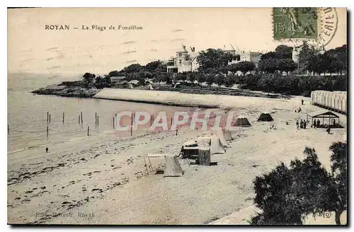 Cartes postales Royan La Plage de Foncillon