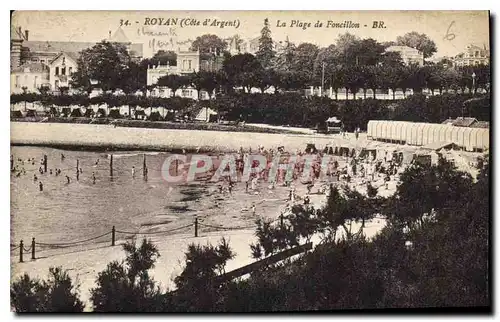 Cartes postales Royan Cote d'Argent La Plage de Foncillon