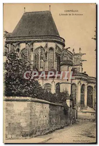 Cartes postales Compiegne L'Abside de St Antoine