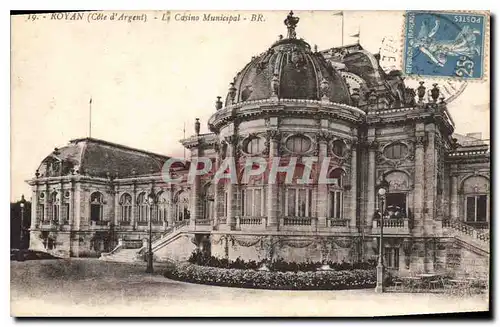 Cartes postales Royan Cote d'Argent Le Casino Municipal