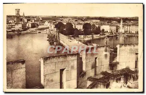 Ansichtskarte AK La Rochelle Vue Panoramique prise de la Tour Saint Nicolas