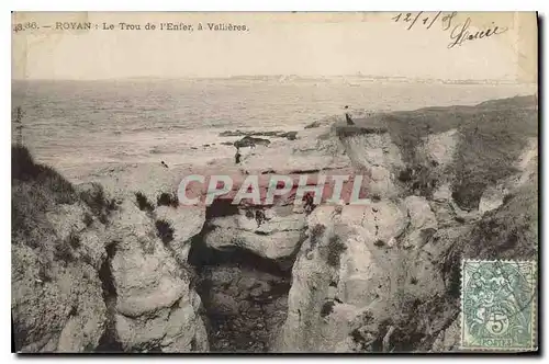 Cartes postales Royan Le Trou de l'Enfer a Vallieres