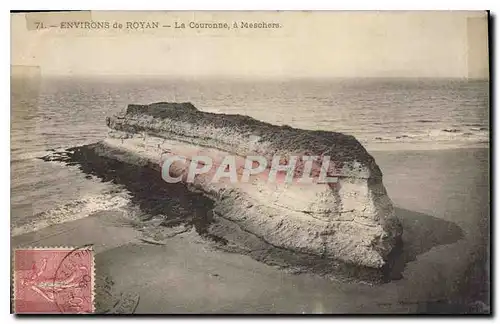 Ansichtskarte AK Environs de Royan La Couronne a Meschers