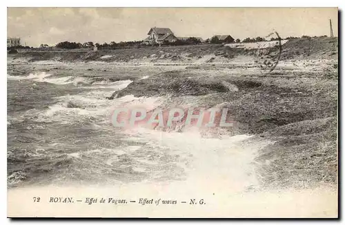 Cartes postales Royan Effet de Vagues