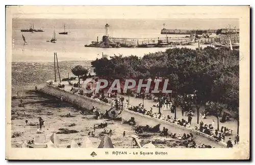 Cartes postales Royan Le Square Botton