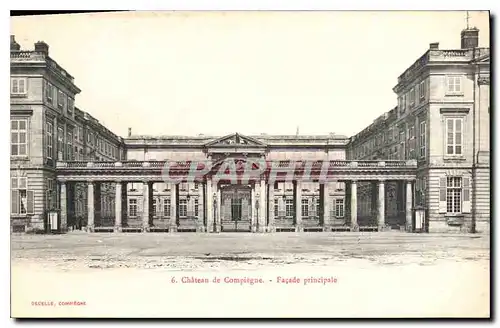 Cartes postales Chateau de Compiegne Facade Principale