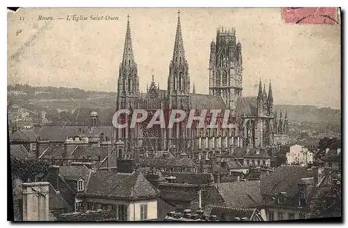 Cartes postales Rouen L'Eglise Saint Ouen