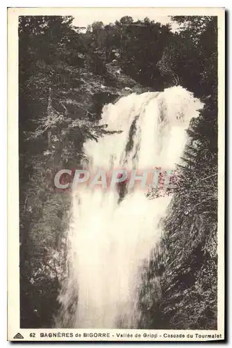 Ansichtskarte AK Bagneres de Bigorre Vallee de Gripp Cascade du Tourmalet