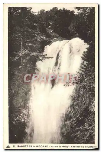 Cartes postales Bagneres de Bigorre Vallee de Gripp Cascade du Tourmalet