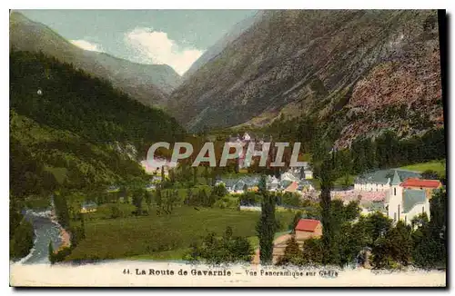 Cartes postales La Route de Gavarnie Vue Panoramique