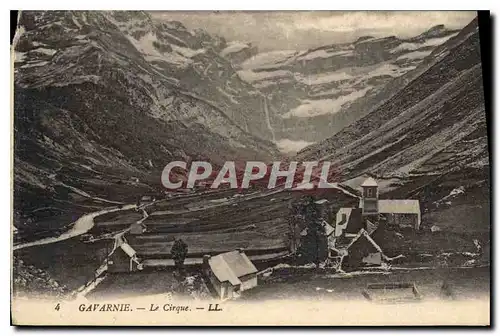 Cartes postales Gavarnie Le Cirque