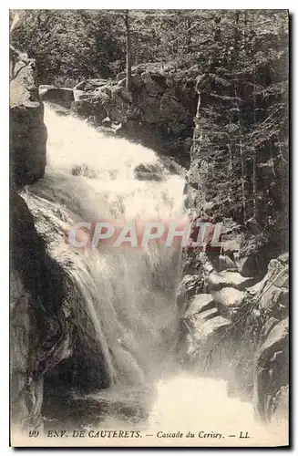 Cartes postales Env de Cauterets Cascade du Cerisey