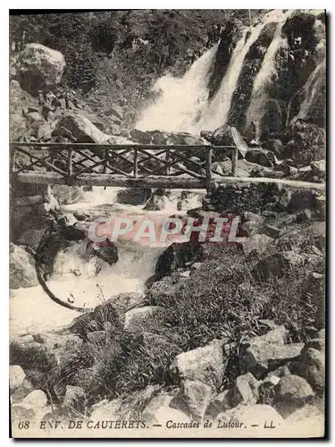 Cartes postales Env de Cauterets Cascades de Lutour