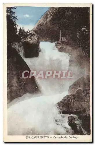 Cartes postales Cauterets Cascade du Cerisey