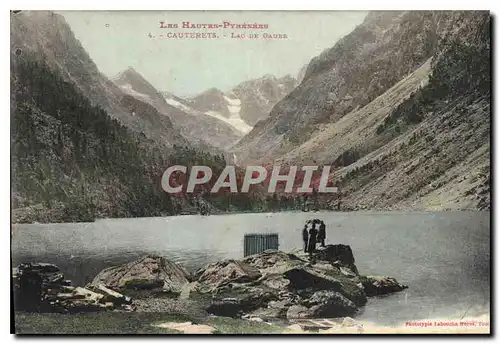 Cartes postales Cauterets Lac de Gaube