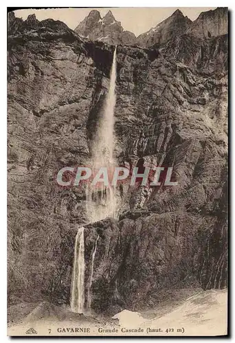 Cartes postales Gavarnie Grande Cascade