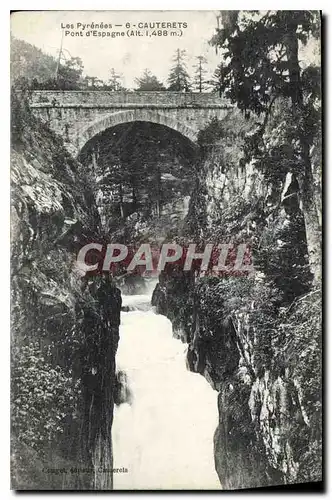 Cartes postales Cauterets Pont d'Espagne