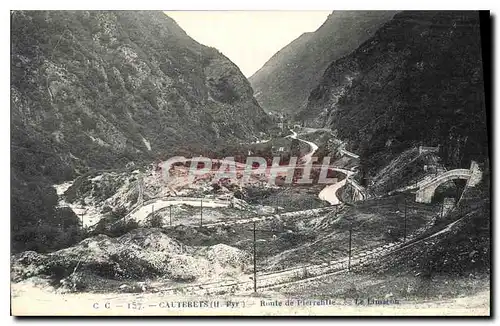 Cartes postales Cauterets Route de Pierrefitte