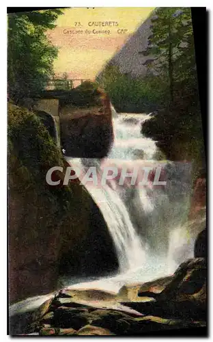 Cartes postales Cauterets Cascade du Cerisey